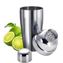 Coqueteleira Inox 750ml 3 Peças Drinks Caipirinha Bar - Boni