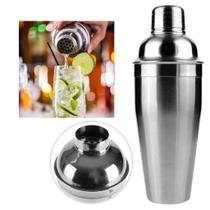 Coqueteleira Inox Com Coador 500 ML Para Drinks e Caipirinha