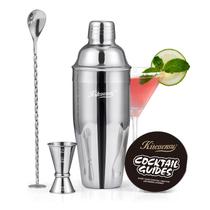 Coqueteleira KITESSENSU 700mL com peneira, jigger e colher Coqueteleira KITESSENSU 700mL com peneira, jigger e colher