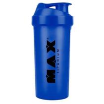 Coqueteleira Max Titanium Azul 600ml Shake Whey