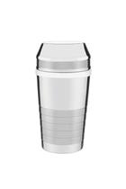 Coqueteleira para drinks millenium em aco inox com detalhes foscos 680 ml tramontina