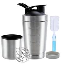 Coqueteleira para proteína VALESKA 800 ml térmica à prova de vazamentos Coqueteleira para proteína VALESKA 800 ml térmica à prova de vazamentos