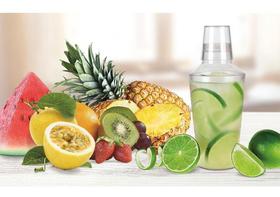 Coqueteleira Plástico Cristal Resistente 500ml Trasparente