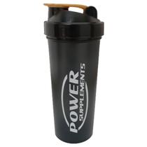 Coqueteleira Preta com Dourado - 650 ml - Power Supplements Coqueteleira Preta com Dourado - 650 ml - Power Supplements