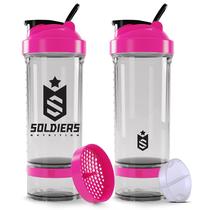 Coqueteleira Pro 700ml Pink Soldiers Nutrition Coqueteleira Pro 700ml Pink Soldiers Nutrition