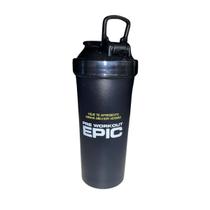 Coqueteleira Probiótica Epic Melhor Versão Preta Shake Whey