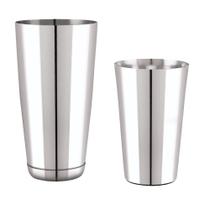 Coqueteleira Profissional Tipo Boston em Inox 820ml Para Drinks