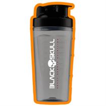 Coqueteleira Shakeira com Misturador Black Skull Fumê 800ml Coqueteleira Shakeira com Misturador Black Skull Fumê 800ml