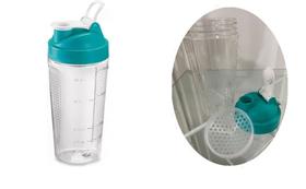 Coqueteleira / Shakeira De Plástico com Peneira + Tampa e Alça 750ml