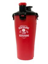 Coqueteleira Shakeira Vermelho 2 Compartimento 800Ml