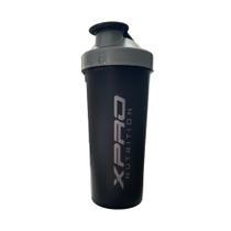 Coqueteleira Shakeira Xpro Preto 600ml Academia Treino Musculação Shake Design Exclusiva