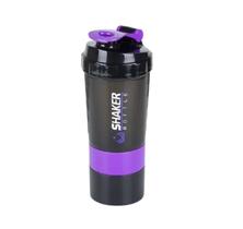 Coqueteleira Shaker 500ml Spider Bottle 3 Academia Roxo