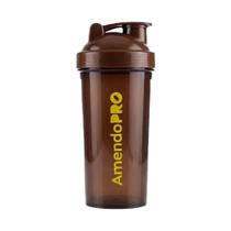Coqueteleira Shaker - 600ml Marrom - AmendoPro