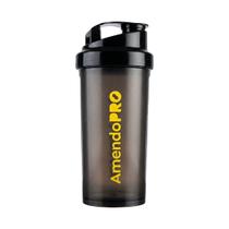 Coqueteleira Shaker - 600ml Preta - AmendoPro