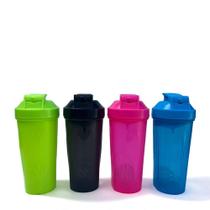 Coqueteleira Shaker 800ml com Mola Misturadora e Medidor Academia, Fitness, Esporte