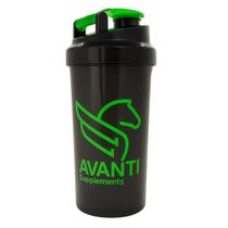 Coqueteleira Shaker Avanti Supplements Fumê 600ml com Mixer Ball Academia Coqueteleira Shaker Avanti Supplements Fumê 600ml com Mixer Ball Academia