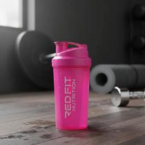 Coqueteleira Shaker Pink 600ml - Red Fit Nutrition