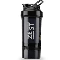 Coqueteleira Shaker Smart trio Zest 500ml Porta Suplemento Capsula e pó BPA Free sem cheiro Coqueteleira Shaker Smart trio Zest 500ml Porta Suplemento Capsula e pó BPA Free sem cheiro