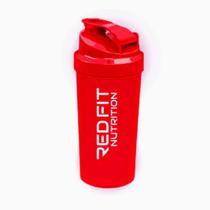 Coqueteleira Shaker Vermelha 600ml - Red Fit Nutrition