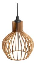 Coquinho Luminária Na Cor cru Mdf Coquinho Luminária Na Cor cru Mdf