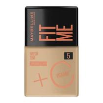 Cor 05 Base Líquida Maybelline Ny Fit Me Fresh Tint Com Vitamina C FPS50 30ml Cor 05 Base Líquida Maybelline Ny Fit Me Fresh Tint Com Vitamina C FPS50 30ml