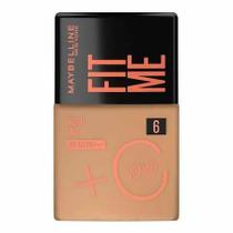 COR 06 Base Líquida com Acabamento Glow e Vitamina Maybelline NY Fit Me Fresh Tint FPS50 COR 06 Base Líquida com Acabamento Glow e Vitamina Maybelline NY Fit Me Fresh Tint FPS50