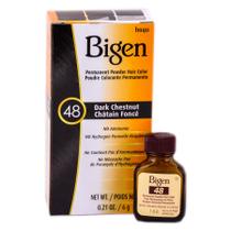 Cor de cabelo Bigen Permanent Powder 100% com cobertura cinza