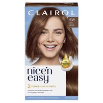 Cor de cabelo Clairol Nice 'N Easy 6W Natural Light Caramelo Castanho