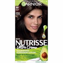 Cor de cabelo Garnier Nutrisse Nourishing 30 Darkest Brown Cor de cabelo Garnier Nutrisse Nourishing 30 Darkest Brown