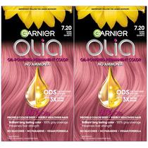Cor de cabelo Garnier Olia Sem Amônia 7.20 Quartzo Rosa Escuro