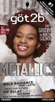 Cor de cabelo Got2B Metallics Permanent M65 Deep Red Cor de cabelo Got2B Metallics Permanent M65 Deep Red