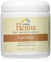 Cor de cabelo Henna Rainbow Research Persian Light Brown 120mL x2 Cor de cabelo Henna Rainbow Research Persian Light Brown 120mL x2