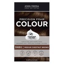 Cor de cabelo John Frieda Precision Foam 5NBG Medium Brown