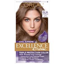 Cor de cabelo L'Oreal Paris Cool Supreme 6UA Ash Ultra Light Brown