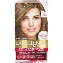 Cor de cabelo L'Oreal Paris Excellence Creme 7 Dark Blonde Cor de cabelo L'Oreal Paris Excellence Creme 7 Dark Blonde