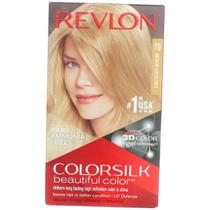 Cor de cabelo Revlon ColorSilk 70 Medium Ash Blonde Pacote com 4