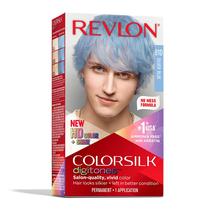 Cor de cabelo Revlon ColorSilk Digitones 91D Silver Blue Keratin