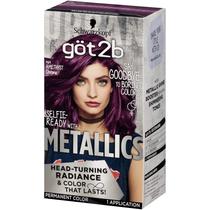 Cor de cabelo Schwarzkopf Got2b Metallics M69 Amethyst Chrome Cor de cabelo Schwarzkopf Got2b Metallics M69 Amethyst Chrome