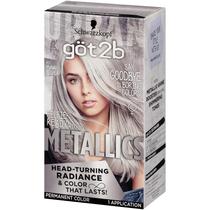 Cor de cabelo Schwarzkopf Got2b Metallics M71 Metallics Silver