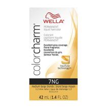 Cor de cabelo WELLA Color Charm 7NG Medium Bege Blonde