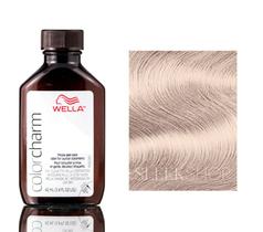 Cor de cabelo Wella Color Charm LIQUID 100% cinza Coverage