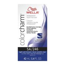 Cor de cabelo WELLA Color Charm Permanent 5A Light Ash Brown 40mL