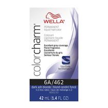 Cor de cabelo WELLA Color Charm Permanent 6A Dark Smokey Ash Blonde Cor de cabelo WELLA Color Charm Permanent 6A Dark Smokey Ash Blonde