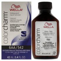 Cor de cabelo WELLA Color Charm Permanent 6AA Ash Blonde 42mL