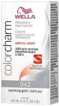 Cor de cabelo WELLA Color Charm Permanent Liquid 42 Gold Grey