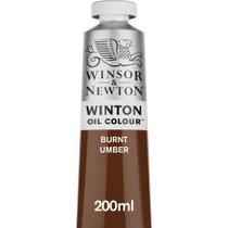 Cor de óleo Winsor & Newton Winton Burnt Umber 200mL Cor de óleo Winsor & Newton Winton Burnt Umber 200mL