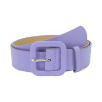 Cor doce simples feminino cinto decorativo, cós feminino, fivela quadrada, cinta vintage, na moda