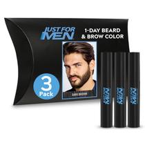 Cor temporária de barba e sobrancelha apenas para homens, marrom escuro Cor temporária de barba e sobrancelha apenas para homens, marrom escuro