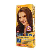 Cor Ton Tinta 7.0 Louro Médio 50g Cor Ton Tinta 7.0 Louro Médio 50g