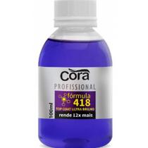 Cora Base Para Unha Fórmula 418 Top Coat Ultra Brilho 100Ml